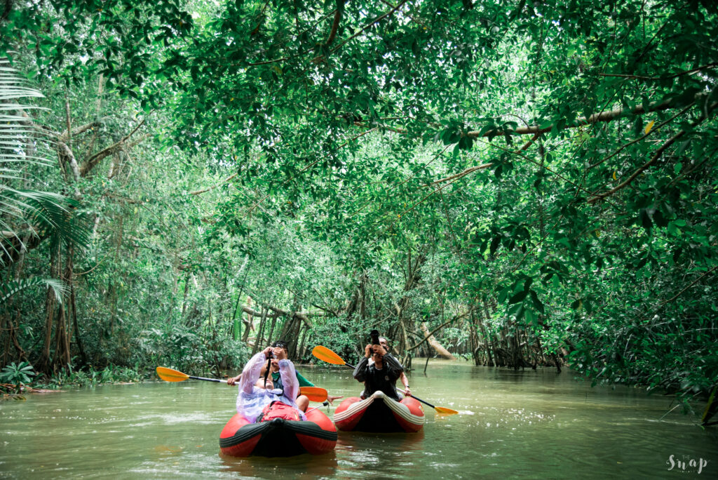 คลองสังเน่ห์ อ.ตะกั่วป่า จ.พังงา ประเทศไทย
The Little Amazon ,Takuapa ,Phang nga ,Thailand
พายเรือแคนูคลองสังเ่ห์
Khaolak Wonderland Tours